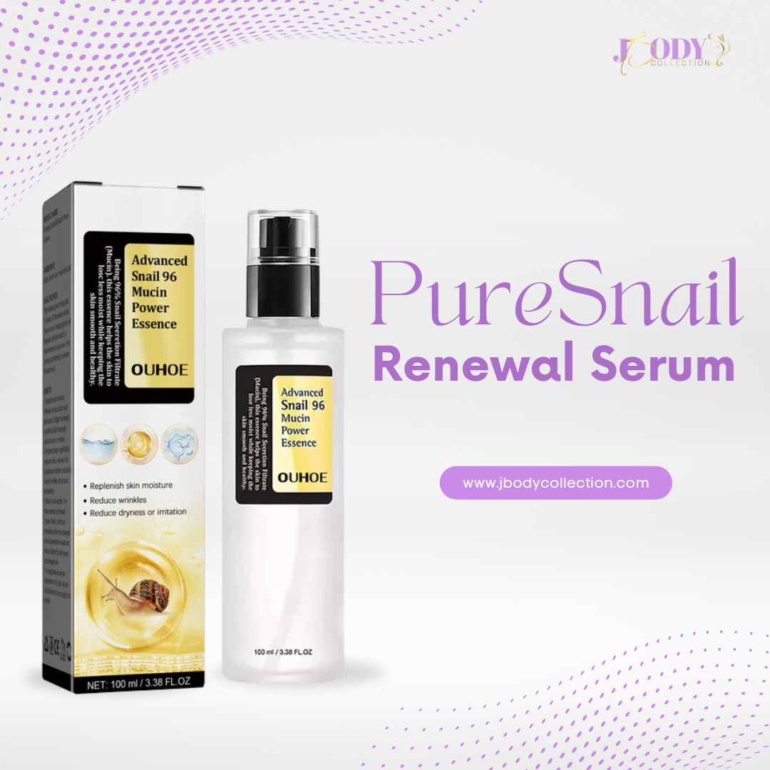 PureSnail Renewal Serum: Harnessing the Power of Snail Mucin for Skin Revitalization