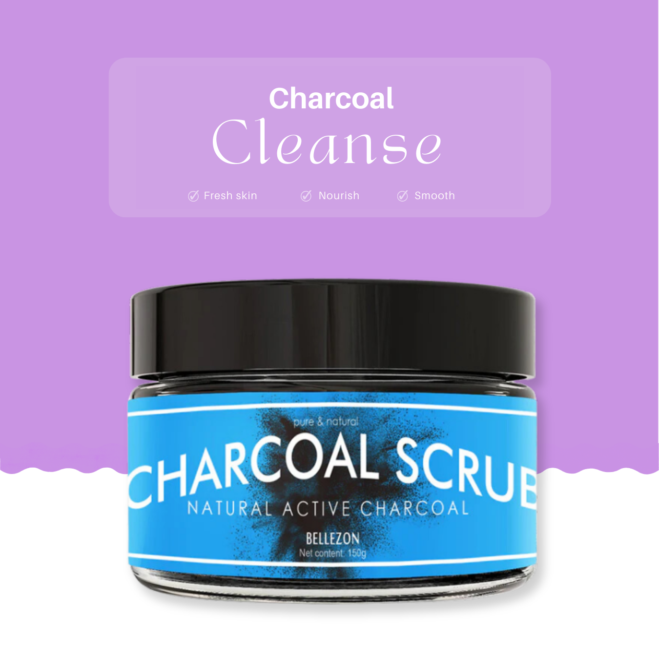 CharcoalCleanse Exfoliating Scrub: Purify Your Skin Naturally