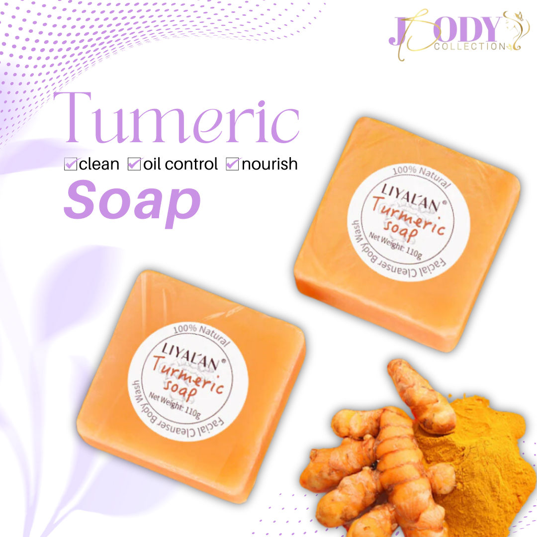 Turmeric & Kojic Acid Glow Soap: Handcrafted Beauty