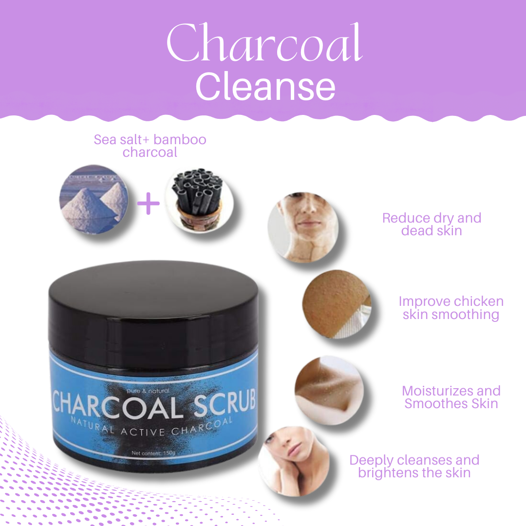 CharcoalCleanse Exfoliating Scrub: Purify Your Skin Naturally